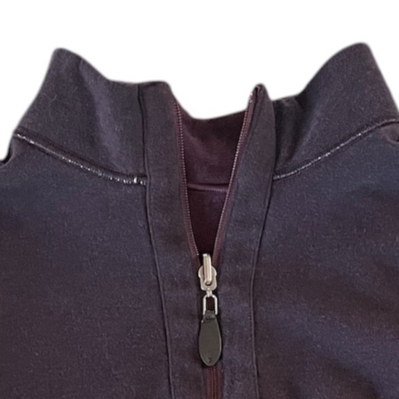 Johnston & Murphy Reversible Quarter Zip Pullover in Wine Color Size XL - Picture 10 of 10